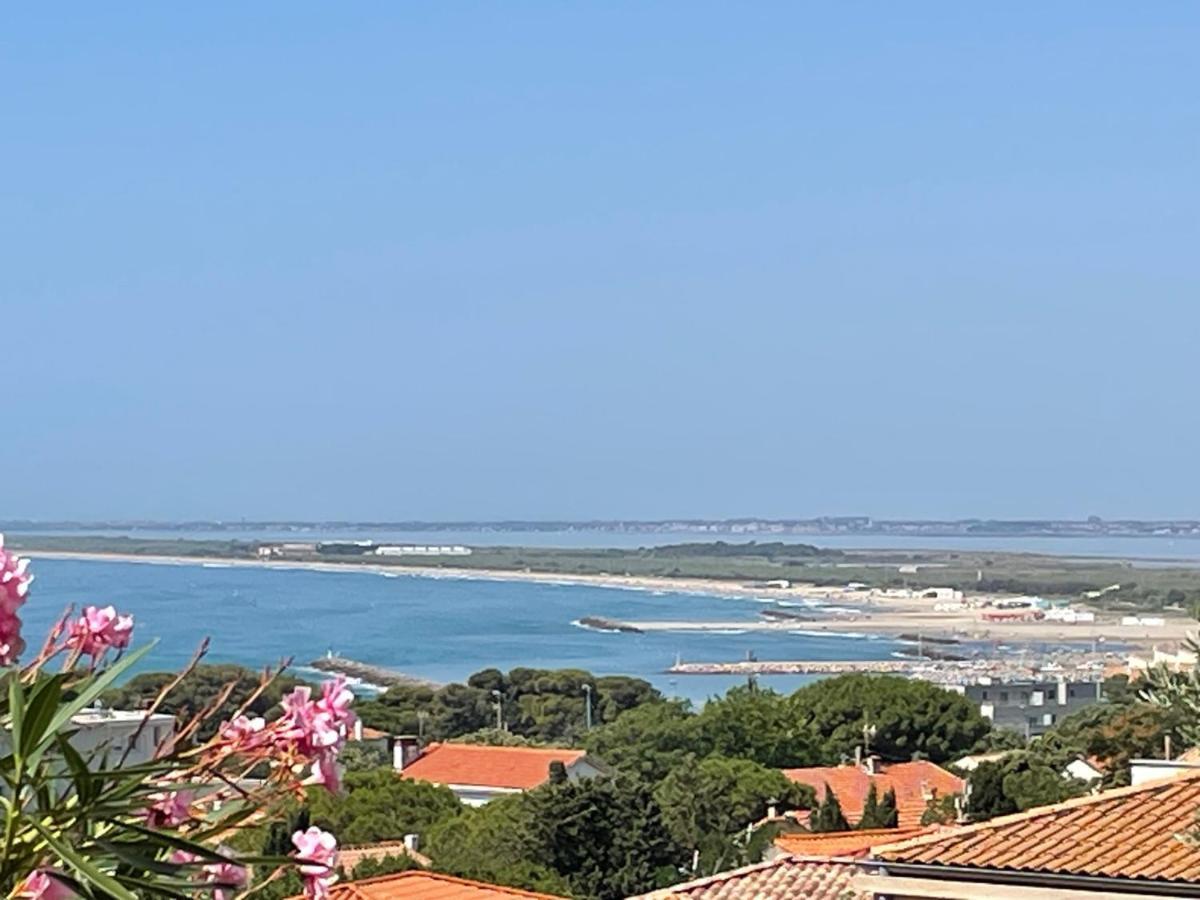 Villa L' Oliviera, Vue Mer Et Plages A Pieds Сет Екстер'єр фото
