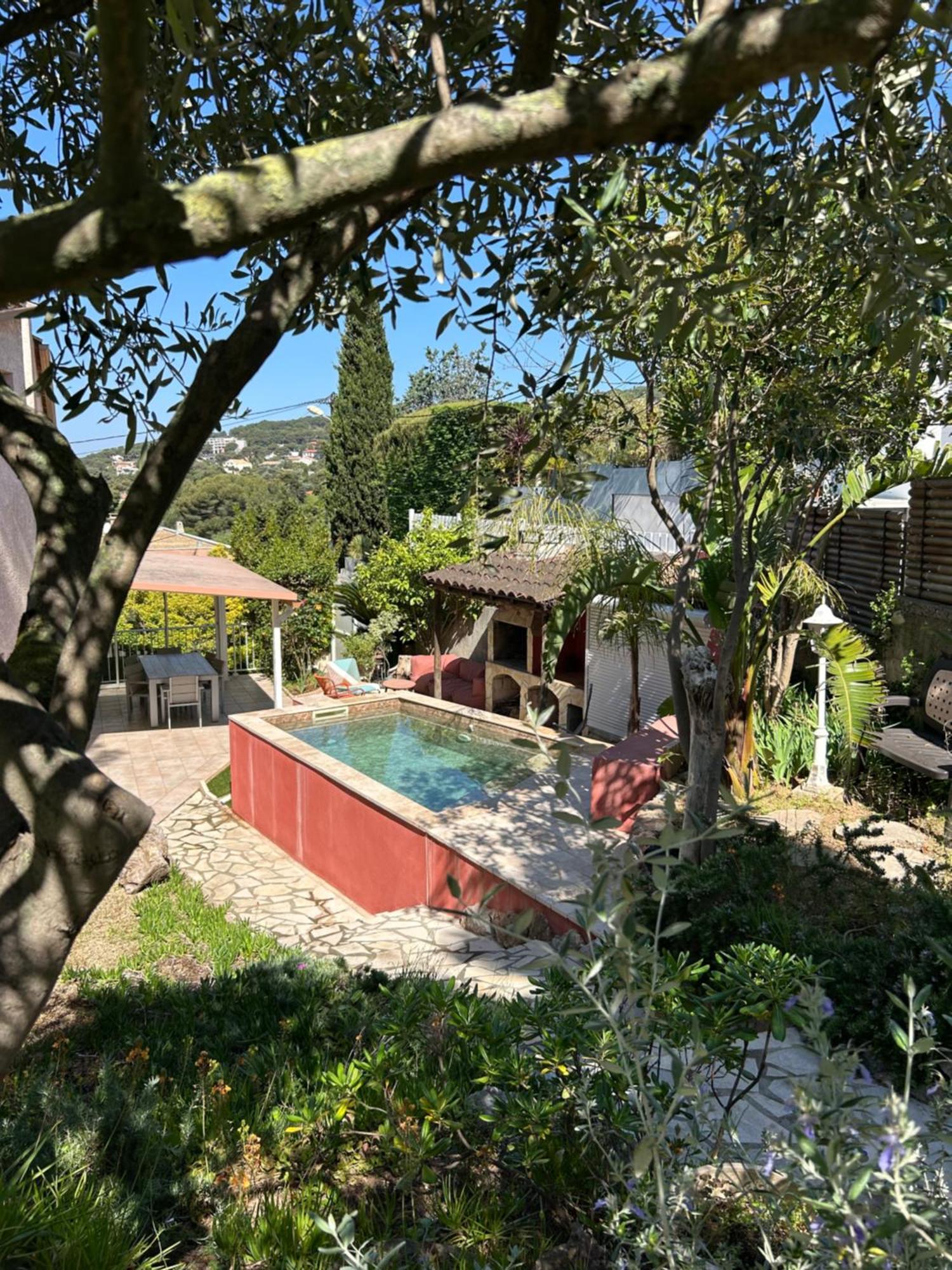 Villa L' Oliviera, Vue Mer Et Plages A Pieds Сет Екстер'єр фото